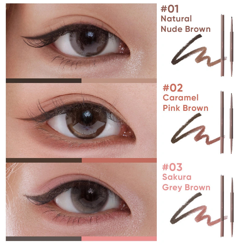 Dual-Color Gel Eyeliner Pencil