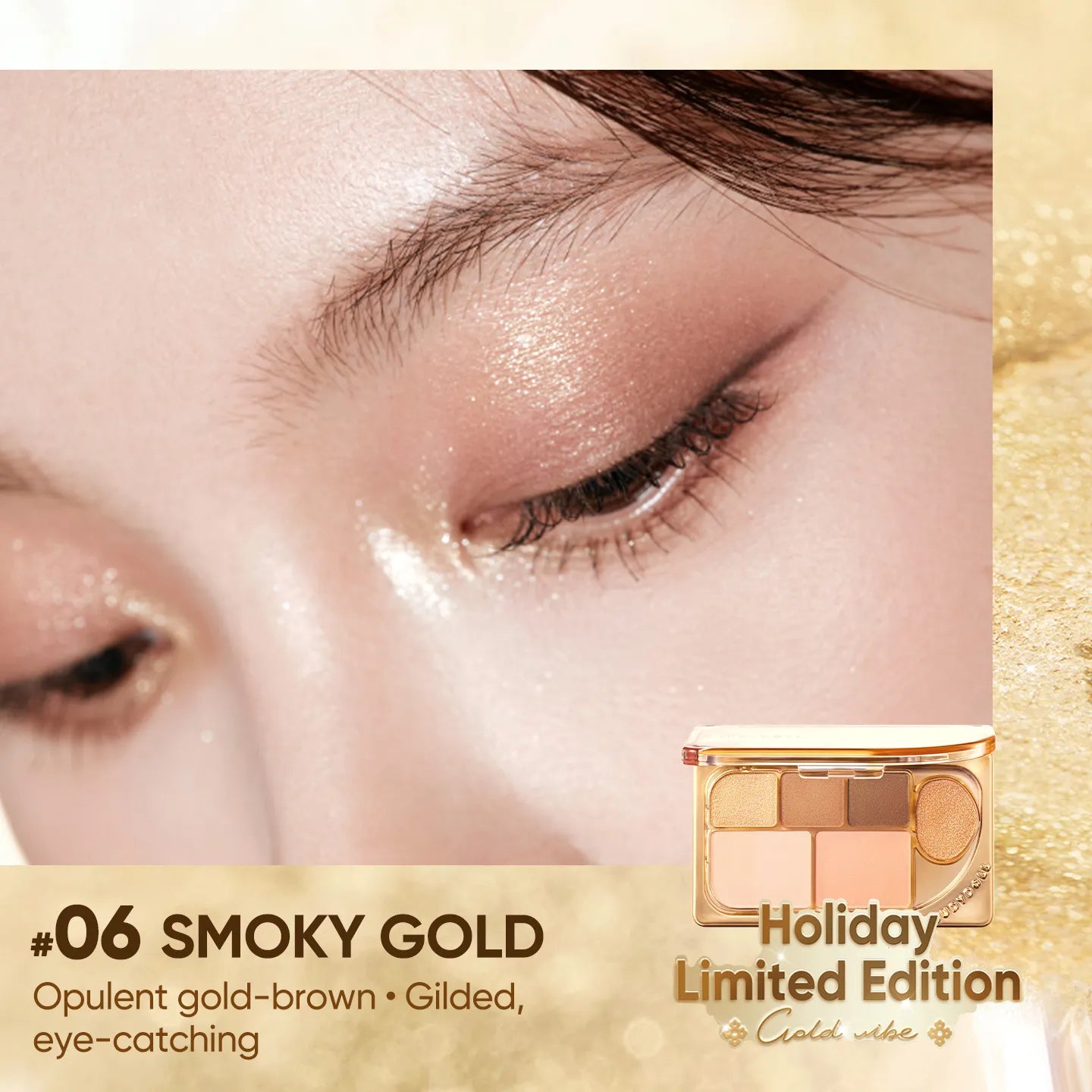 Dew-Shine 6-Color Palette — Holiday Limited Edition