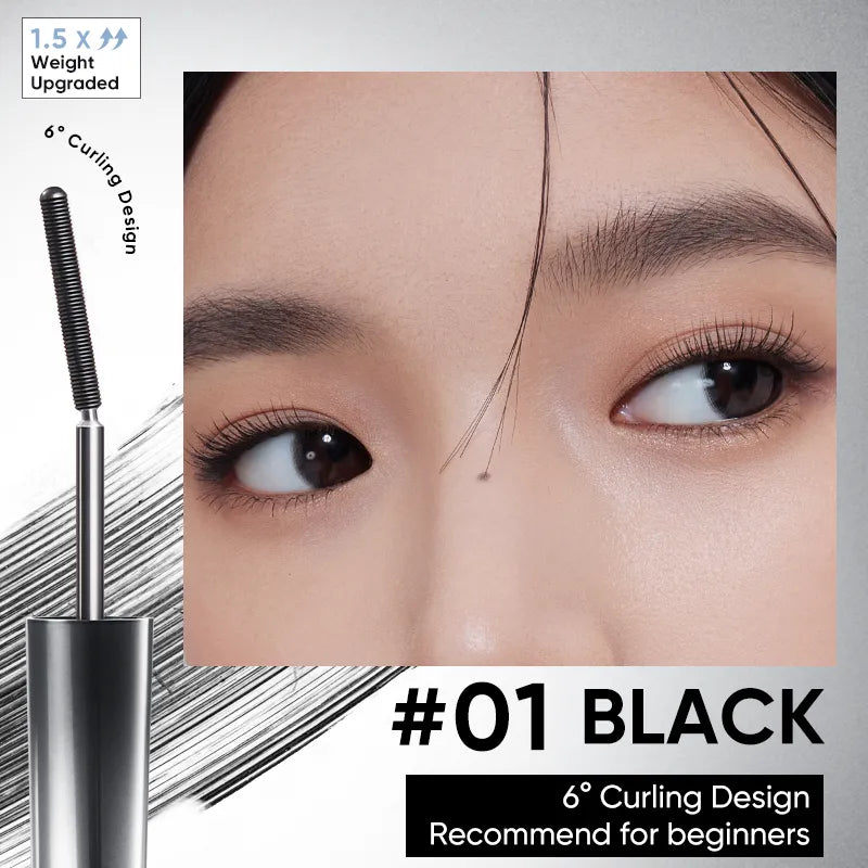 Brand New - Iron Mascara 6°Curling Design #01 Black