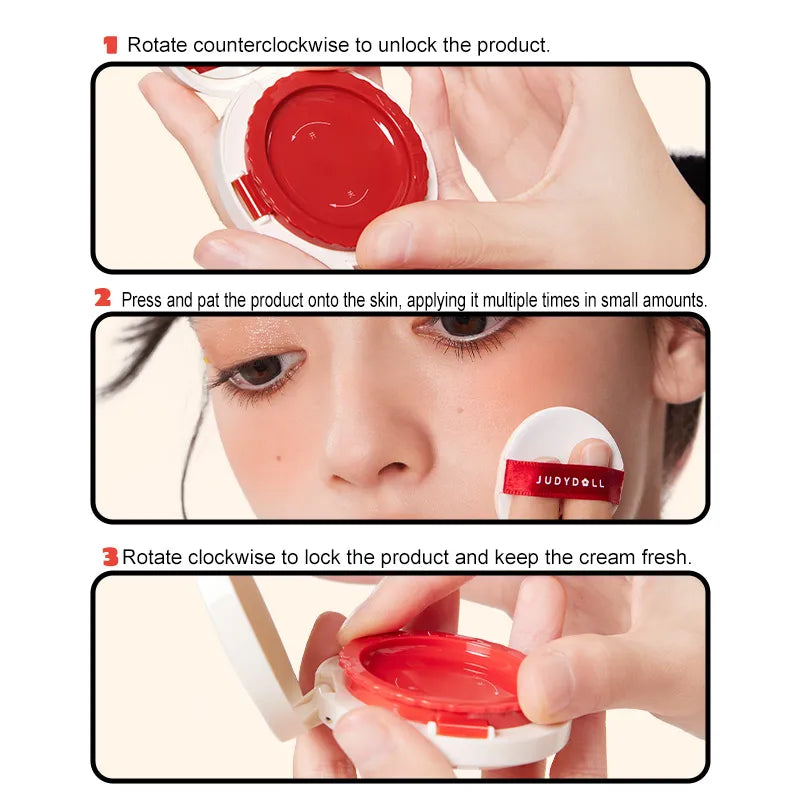 JudyDoll's Cozy Blush Cushion: Radiance in a Hug!