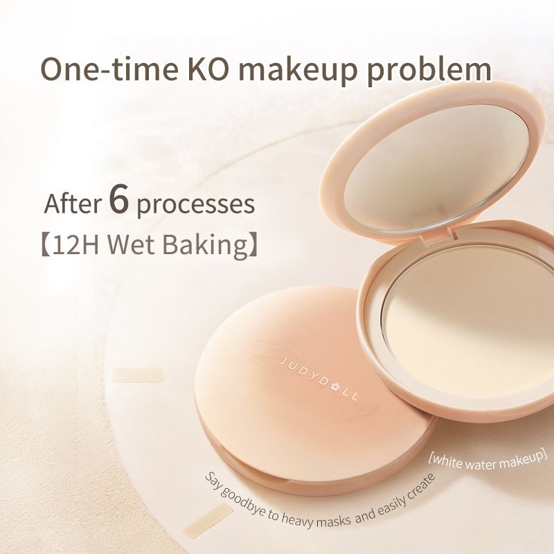 Judydoll-Oil-Control Matte Long-lasting Concealer Pressed Powder