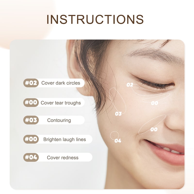 Judydoll-High Coverage & Long Lasting Traceless Cloud-Touch Concealer