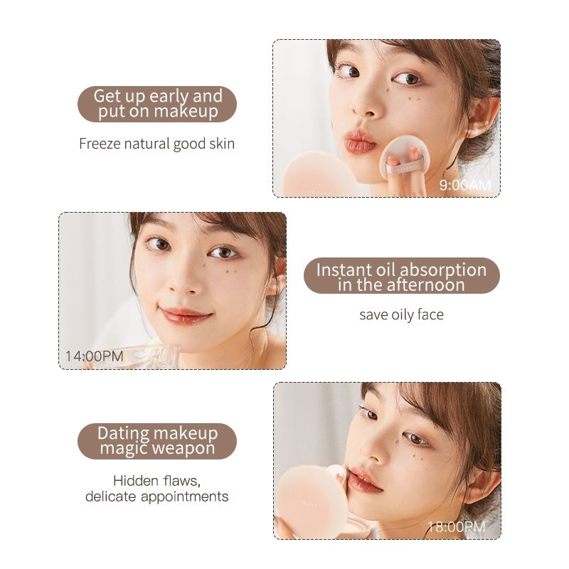 Judydoll-Oil-Control Matte Long-lasting Concealer Pressed Powder