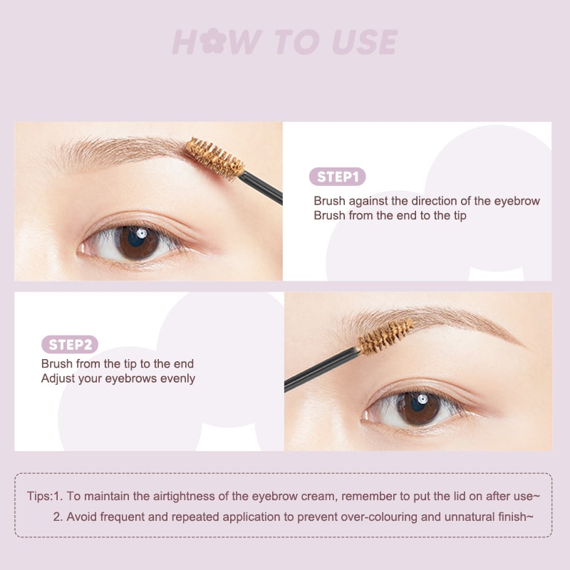 Judydoll- 2 IN 1 Eyebrow Mascara Waterproof Long Lasting