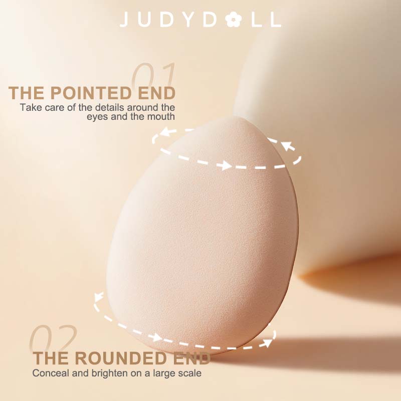Judydoll-3 Pcs Finger Concealer Puff Portable Makeup Puff