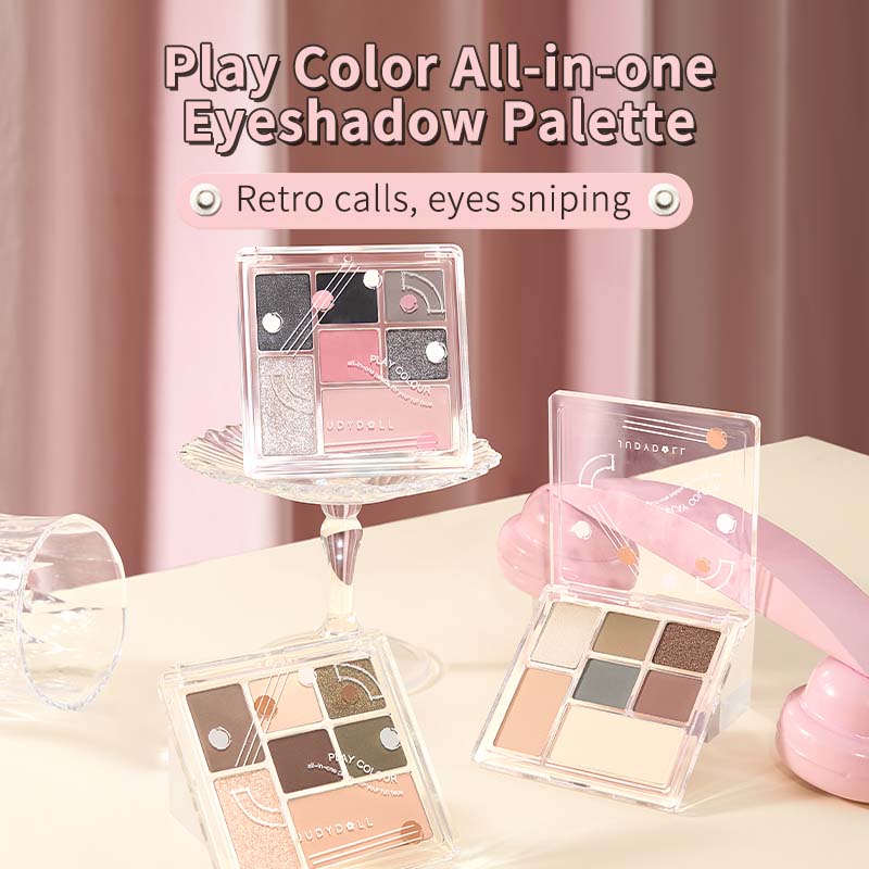 Judydoll-Play Color ALL-IN-ONE Palette|Eyeshadow|Blushe|Hightlight ...